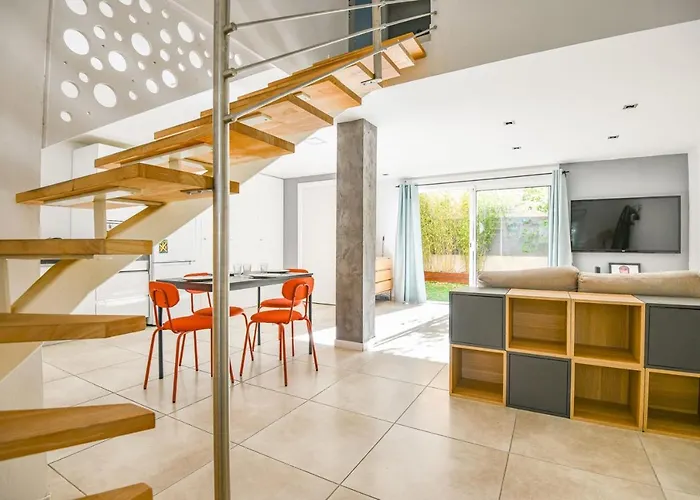 La Ganay - Maison Avec Clim Proche Metro Velodrome